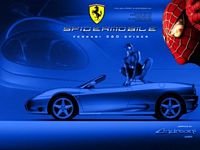 pic for ferrari spider blue